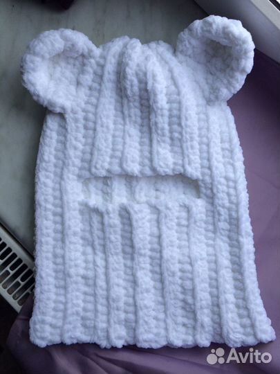 Шапка с ушами балаклава