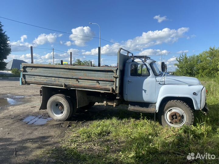 Газ 53 самосвал в полный разбор
