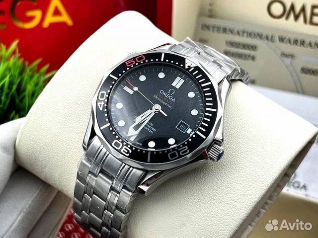 Брутальные мужские наручные часы Omega Seamaster