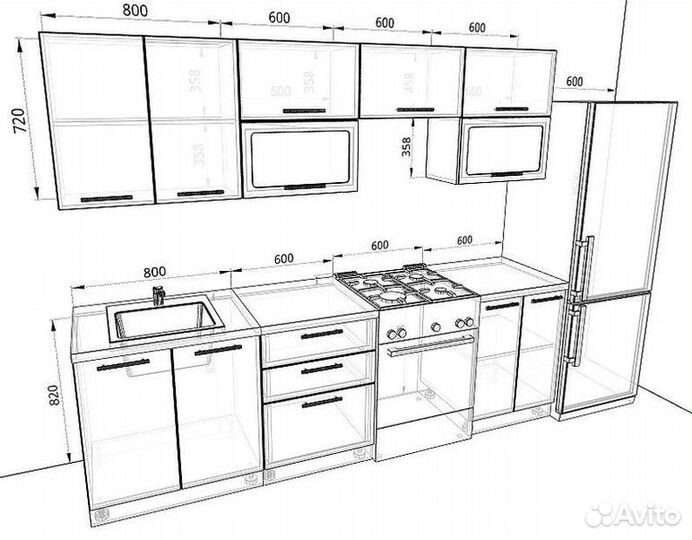 Кухонный гарнитур