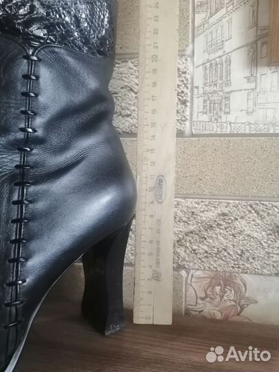 Ботильоны натуральная кожа 40 р-р