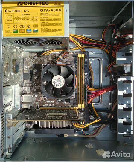 Athlon X4 840 DDR3 8GB GTX 650TI hdmi SSD HDD 450W