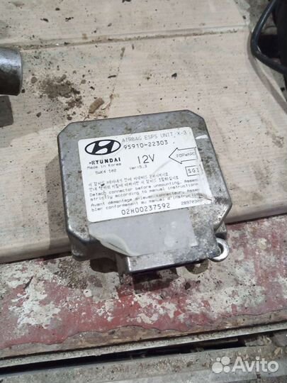 Блок airbag hyundai акцент 1