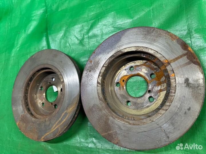 Тормозной диск передний Subaru Xv GTE FB20 2022