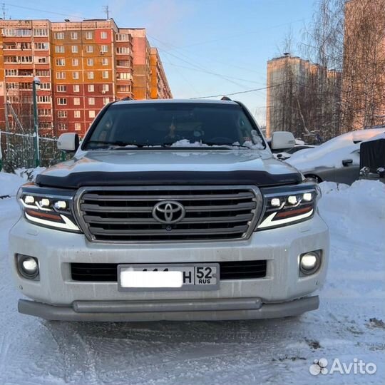 Фары Toyota Land Cruiser 200 08-15г Стиль Lexus