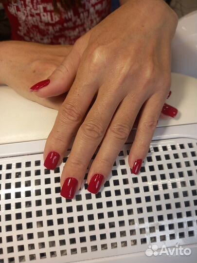Маникюр гель - лак (все включено )