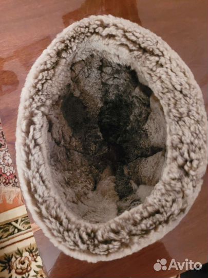 Шапка меховая мужская плюс шарф и перчатки