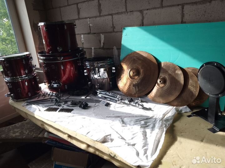 Барабанная установка sonor force 507 +Zildjian ZBT