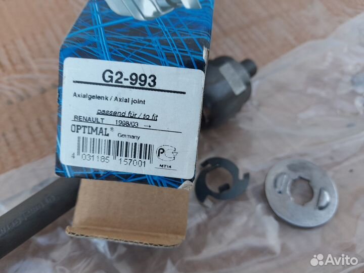 Renault Kangoo Рулевая Тяга Новая