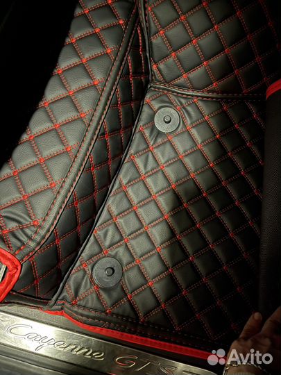 Кожанные коврики porsche caynne 958