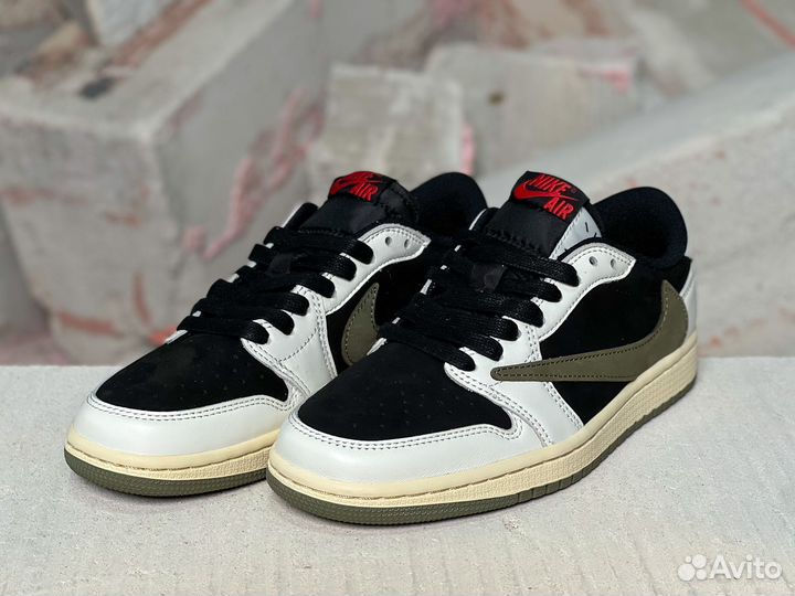 Nike Air Jordan 1 Retro Low Travis Scott Olive