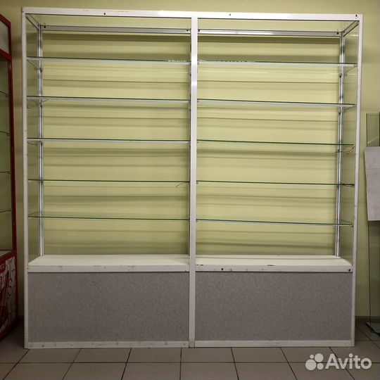 Стеллажи витрины бу