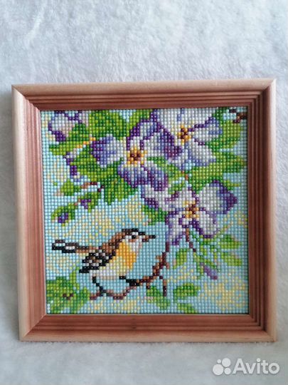 Картина из стразовой мозайки 