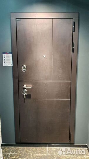 Дверь входная Шоколад шумо-изоляционная