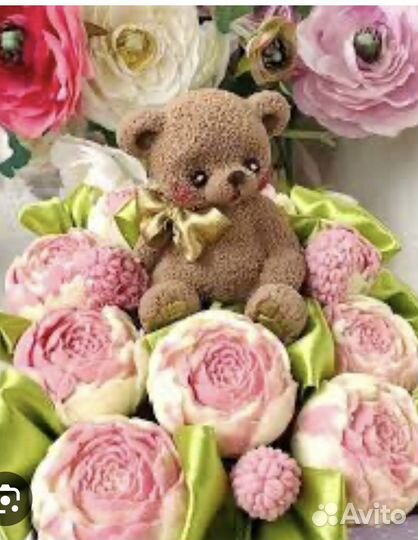 Букет из шоколадных цветов