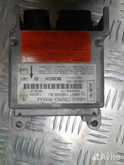 Блок управления Airbag SRS Ford Focus 2 седан 1.8