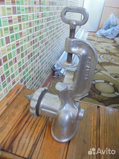 Мясорубка СССР ручная