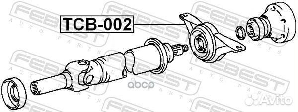 Подшипник опоры карданного вала toyota RAV4 SXA1#