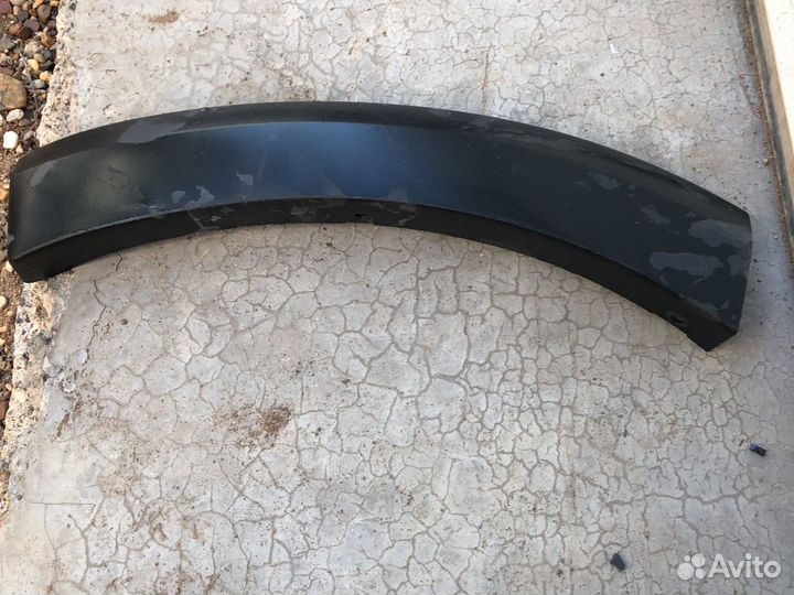 Накладка переднего бампера renault sandero stepway