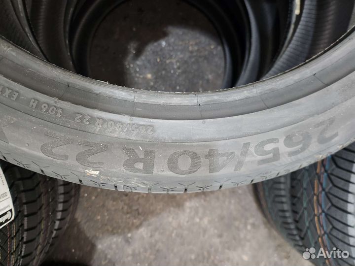 Continental ContiSportContact 6 265/40 R22 106H