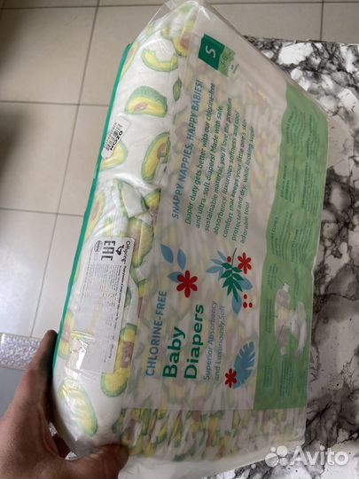 Трусики-подгузники Offspring S (3-6кг) новые