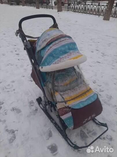 Санки коляска Ника 7