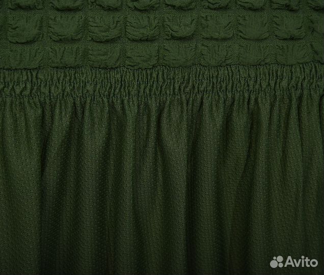 Чехол на трехместный диван универсальный, Зеленый