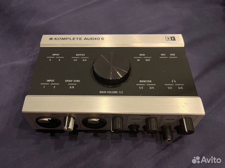 Звуковая карта Native Instruments Komplete Audio 6