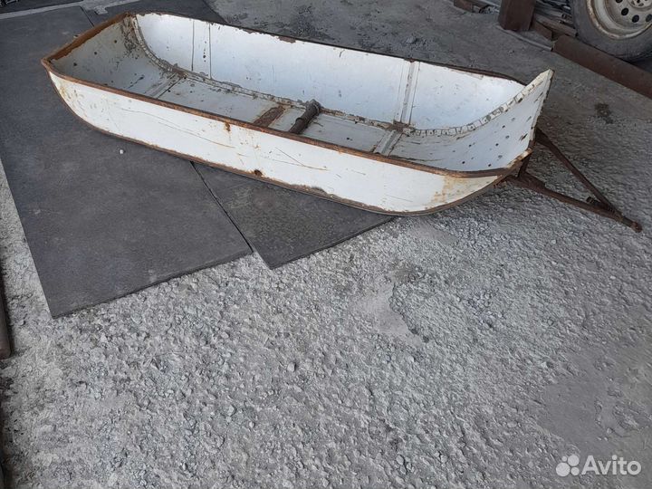 Сани для мотобуксировщика, снегохода