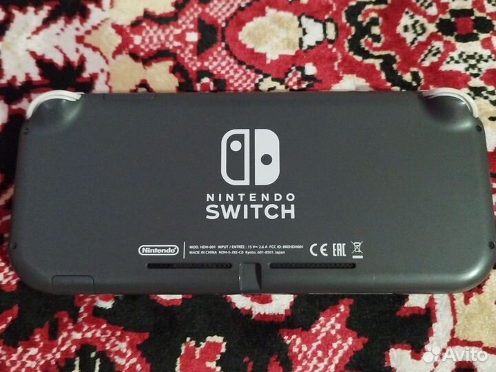 Nintendo switch lite 2019 прошитая чипом