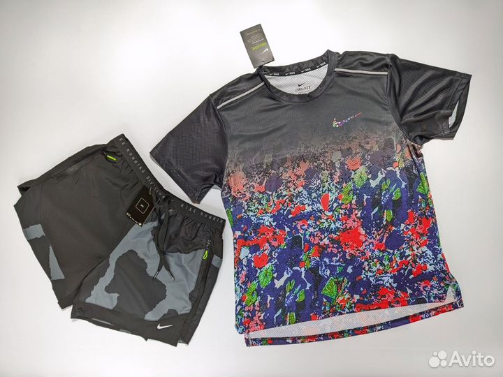 Беговой Набор Nike Шорты + Футболка