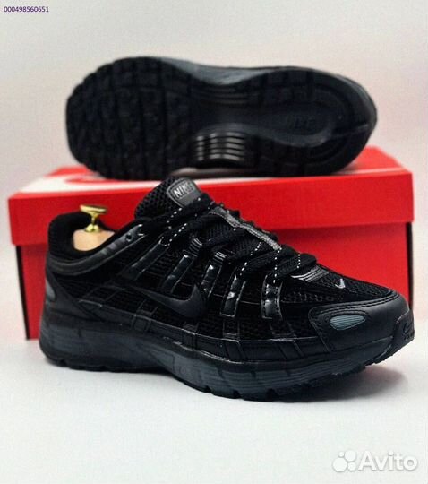 Nike P-6000: черные кроссовки для активных