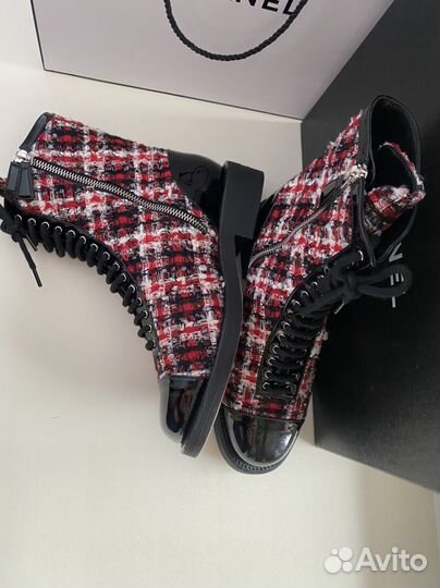 Chanel Ботинки 37р. оригинал