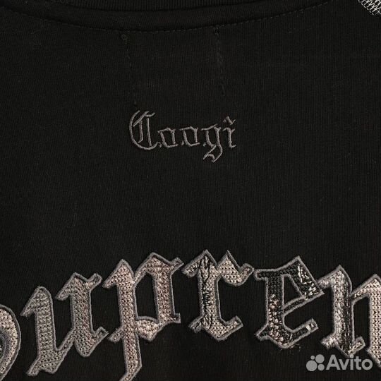 Футболка оверсайз supreme x coogi