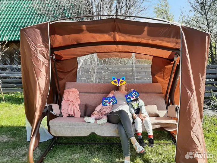 Садовые качели Бригантина