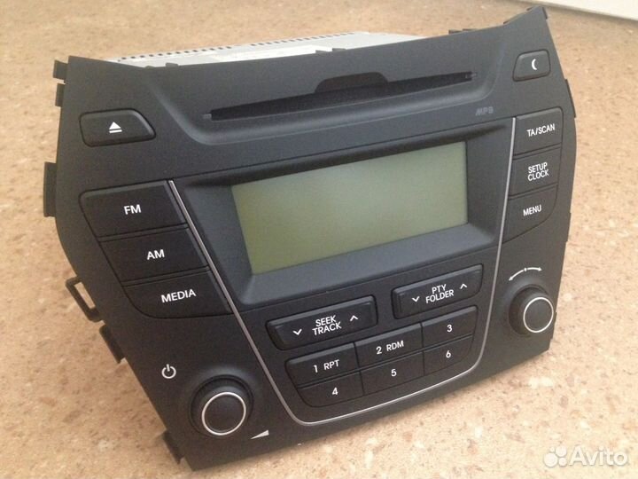 Штатная магнитола AM104dmee PA30A Hyundai Santa Fe