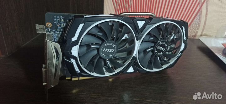 MSI GeForce GTX 1060 armor 6Gb