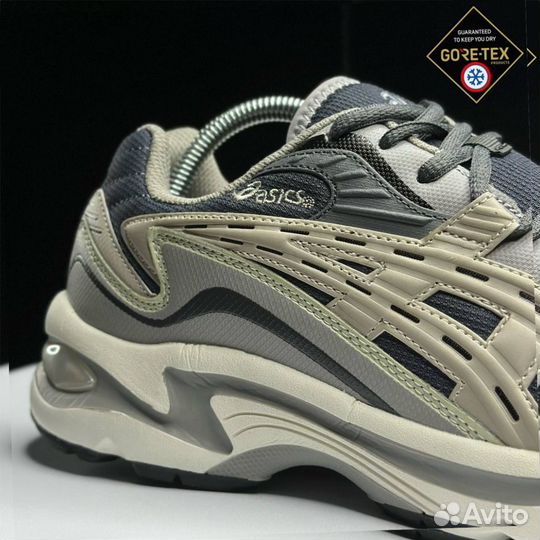 Кроссовки зимние Asics Gel-Preleus gray and white