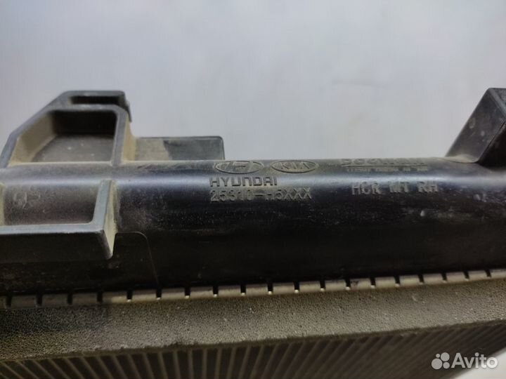 Радиатор охлаждения Hyundai Solaris 2 HCR 2017