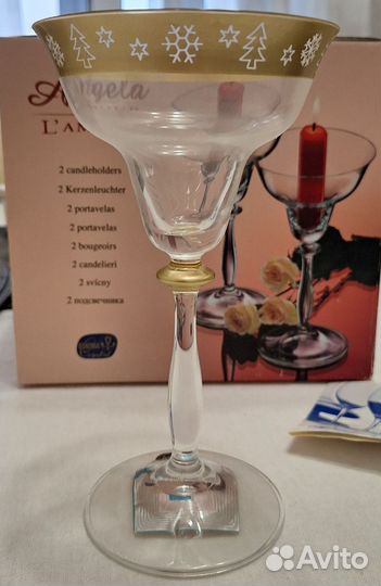 Подсвечник стекло