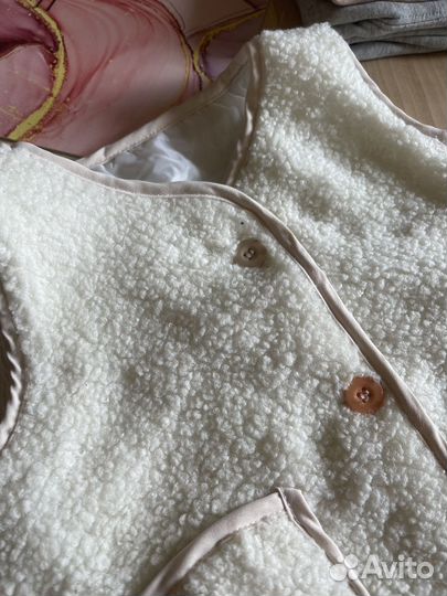 Жилетка для девочки 92