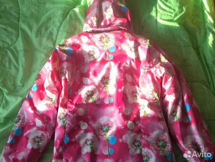 Костюм зимний куртка с капюшоном и полукомбинезон