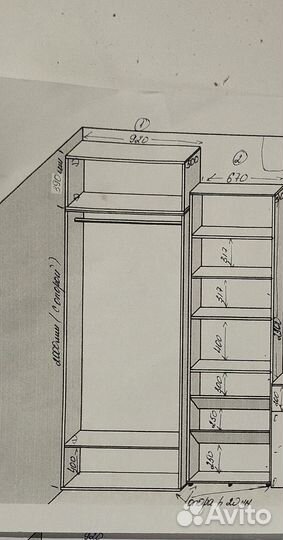 Шкаф распашной