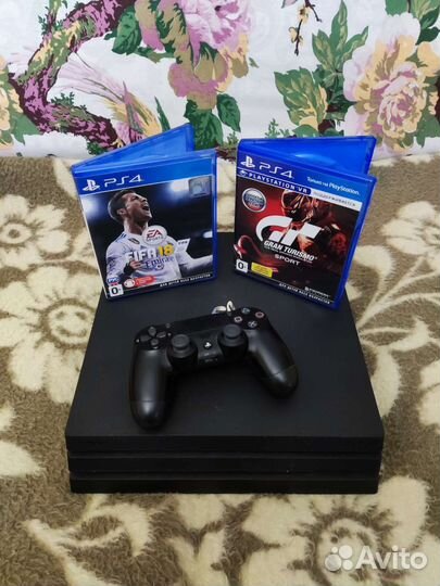 Sony PS4 pro 1tb + 441 игра