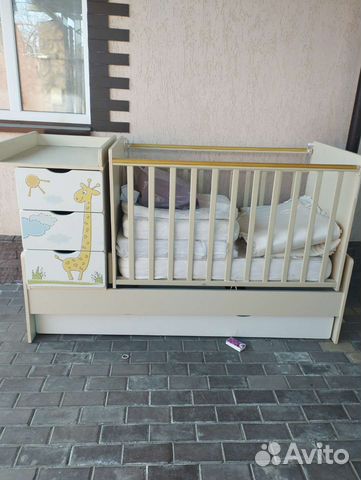 Детская кроватка трансформер