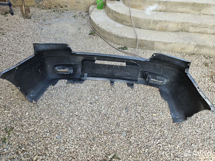 Бампер задний на мицубиси аутлендер 1