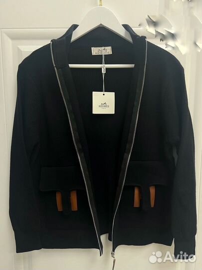 Кофта на молнии hermes