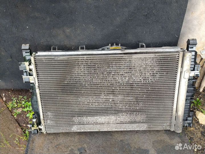 Кассета радиаторов сhevrolet cruze 1.6 АКПП