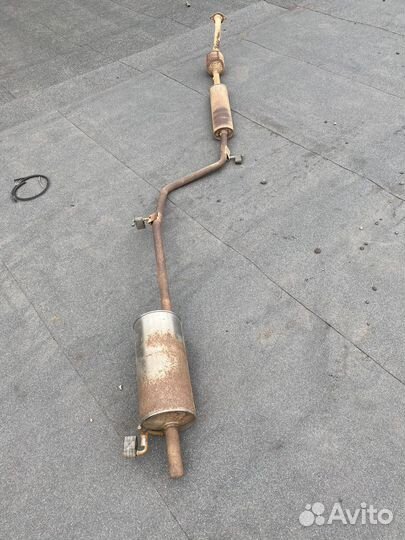 Глушитель резонатор LADA largus K4M(оригинал)