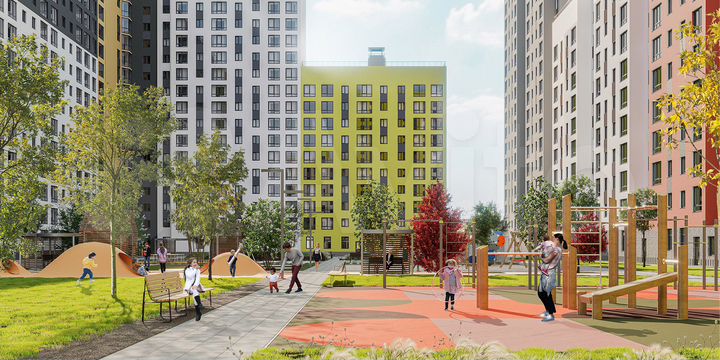 2-к. квартира, 63,2 м², 2/18 эт.